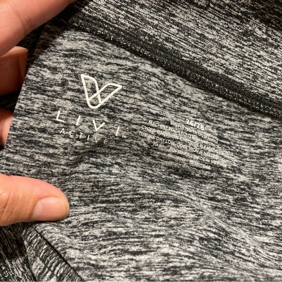 LIVI ACTIVE leggings grey size 26/28 EUC - Picture 7 of 9